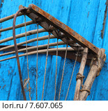 Пеньковые веревки на крестьянской косе. Стоковое фото, фотограф Анатолий Матвейчук / Фотобанк Лори