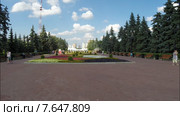 Уфа, площадь Салавата Юлаева, основная площадка саммита стран ШОС и БРИКС, проводимого в Уфе 8-10 июля 2015. Редакционное видео, видеограф Mikhail Erguine / Фотобанк Лори
