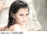 woman portrait looking attractive pretty. Стоковое фото, фотограф Marc Jones / PantherMedia / Фотобанк Лори