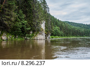 Пасмурный день на Чусовой. Стоковое фото, фотограф Александр Агафонов / Фотобанк Лори