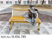 Скульптура "Йошкин кот". Город Йошкар-Ола (2015 год). Редакционное фото, фотограф Сергей Лаврентьев / Фотобанк Лори