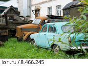 Старые автомобили в музее необычной техники. Мышкин (2015 год). Стоковое фото, фотограф Александр Щепин / Фотобанк Лори