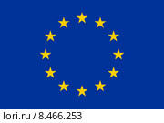 Флаг Европы. Стоковая иллюстрация, иллюстратор Манапова Екатерина / Фотобанк Лори