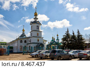 Город Канаш. Республика Чувашия. Церковь Николая Чудотворца (2015 год). Редакционное фото, фотограф Сергей Лаврентьев / Фотобанк Лори