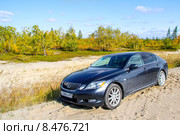 Lexus GS (2012 год). Редакционное фото, фотограф Art Konovalov / Фотобанк Лори