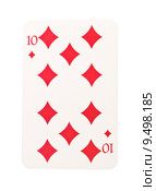 Ten of Diamonds. Стоковое фото, фотограф Lisa Wahman / PantherMedia / Фотобанк Лори