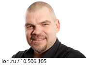Portrait of smiling man. Стоковое фото, фотограф Aigars Reinholds / PantherMedia / Фотобанк Лори
