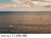 Lonely boat. Стоковое фото, фотограф Rüdiger Wittmann / PantherMedia / Фотобанк Лори