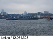 Крейсер "Варяг" (2015 год). Редакционное фото, фотограф syngach / Фотобанк Лори