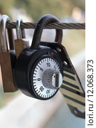 Combination lock. Стоковое фото, фотограф Tatjana Urosevic / PantherMedia / Фотобанк Лори