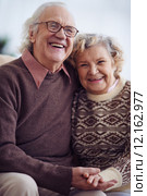 Joyful couple. Стоковое фото, фотограф Dmitriy Shironosov / PantherMedia / Фотобанк Лори