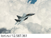 МиГ-35 - многофункциональный фронтовой истребитель. Международный авиационно-космический салон МАКС-2015. Редакционное фото, фотограф Алексей Бок / Фотобанк Лори