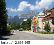 Бад Райхенхаль, Бавария (2008 год). Редакционное фото, фотограф Юрий Хорев / Фотобанк Лори