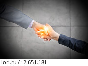 Business handshake. Стоковое фото, фотограф Sergey Nivens / Фотобанк Лори