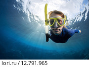 Фридайвер. Стоковое фото, фотограф Михаил Дударев / Фотобанк Лори