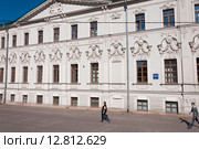 Москва, Бывший главный дом городской усадьбы Я.П. Шаховского, ныне Россотрудничество (2015 год). Редакционное фото, фотограф Володина Ольга / Фотобанк Лори