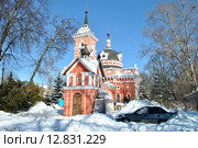 Смоленская церковь. Город Ивантеевка Московской области (2013 год). Стоковое фото, фотограф lana1501 / Фотобанк Лори