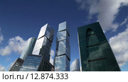 Московский международный деловой центр «Москва-Сити» (2015 год). Редакционное видео, видеограф Владимир Журавлев / Фотобанк Лори