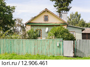 Жилой дом в Мышкине (2015 год). Редакционное фото, фотограф Алёшина Оксана / Фотобанк Лори