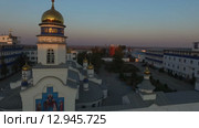 Православный монастырь, расположенный в Мелитополе (2015 год). Стоковое видео, видеограф Сергей Мнацаканов / Фотобанк Лори