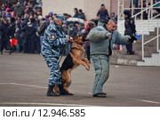 Ежегодная XIX Международная выставка средств обеспечения безопасности государства «ИНТЕРПОЛИТЕХ-2015» Показательные выступления на полигоне. Редакционное фото, фотограф Julia Shepeleva / Фотобанк Лори