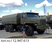 Урал 63704 (2015 год). Редакционное фото, фотограф Михаил Феоктистов / Фотобанк Лори