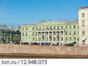 Набережная реки Фонтанки, 79. Санкт-Петербург. Россия (2015 год). Стоковое фото, фотограф E. O. / Фотобанк Лори