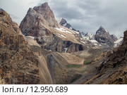 Фанские горы, Таджикистан. Стоковое фото, фотограф Александр Усик / Фотобанк Лори