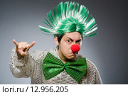 Funny man with mohawk hairstyle. Стоковое фото, фотограф Elnur / Фотобанк Лори