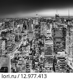 Нью-Йорк, Манхеттен. Стоковое фото, фотограф Matej Kastelic / Фотобанк Лори