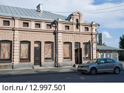 Выставочный зал Кронида Гоголева, Здание сберегательного банка.  Сортавала (2014 год). Редакционное фото, фотограф Александр Щепин / Фотобанк Лори