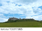 The ruins of Spis Castle (or Spissky hrad). Slovakia. Стоковое фото, фотограф Юрий Брыкайло / Фотобанк Лори