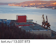 Причал ООО "Газфлот" п. Абрам-мыс. (2015 год). Редакционное фото, фотограф Ирина Здаронок / Фотобанк Лори
