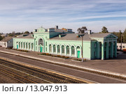 Станция Льгов-1-Киевский. Город Льгов (2015 год). Стоковое фото, фотограф Сергей Лаврентьев / Фотобанк Лори