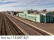 Станция Льгов-1-Киевский. Город Льгов (2015 год). Стоковое фото, фотограф Сергей Лаврентьев / Фотобанк Лори