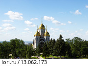 Храм всех святых. Волгоград (2015 год). Редакционное фото, фотограф Владимир Арсентьев / Фотобанк Лори