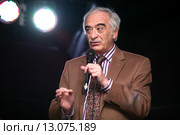 В Продюсерском центре Игоря Сандлера прошла пресс-конференция, посвящённая 50-летию легендарной группы Бари Алибасова «Интеграл». Посол Республики Азебайджан в РФ, певец,музыкант Полад Бюль Бюль Оглы (2015 год). Редакционное фото, фотограф Александр С. Курбатов / Фотобанк Лори