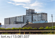 Элеватор. Поселок городского типа Коренево (2015 год). Стоковое фото, фотограф Сергей Лаврентьев / Фотобанк Лори