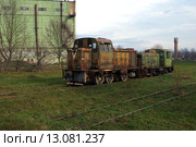 Списанные тепловозы на территории КХП (2015 год). Редакционное фото, фотограф Anatolii Boida / Фотобанк Лори