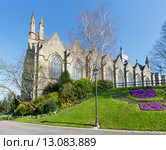 Saint-Leonard church, Fougeres, France. Стоковое фото, фотограф Юрий Брыкайло / Фотобанк Лори