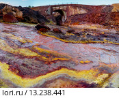 Rio Tinto река в Испании (2015 год). Стоковое фото, фотограф Liseykina / Фотобанк Лори