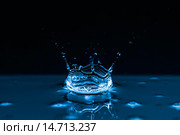 Водный всплеск. Стоковое фото, фотограф Виталий Радунцев / Фотобанк Лори