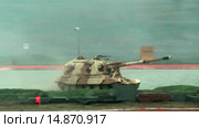 152 мм гаубица 2S19M2 МСТА-S. Россия (2015 год). Редакционное видео, видеограф Сергей Буторин / Фотобанк Лори
