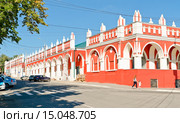 Город Калуга. Гостиный двор, площадь Старый торг (2015 год). Стоковое фото, фотограф Рожков Юрий / Фотобанк Лори