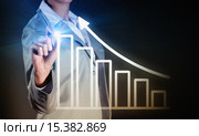 Avarage sales dynamics. Стоковое фото, фотограф Sergey Nivens / Фотобанк Лори