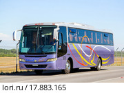 Busscar El Buss 340 (2015 год). Редакционное фото, фотограф Art Konovalov / Фотобанк Лори