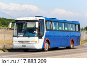 Busscar El Buss 340 (2015 год). Редакционное фото, фотограф Art Konovalov / Фотобанк Лори