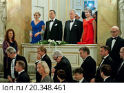 Official visit to Poland paid by His Majesty the King of the Belgians and Her Majesty the Queen of the Belgians. Reception hosted by His Majesty the King of the Belgians and Her Royal Majesty the Queen of Belgium. Редакционное фото, агентство BE&W Photo / Фотобанк Лори