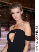 Joanna Krupa in sexy black dress at polish premiere of new Renault cars. Редакционное фото, агентство BE&W Photo / Фотобанк Лори