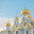 Купола Благовещенского собора (Соборная площадь Московского Кремля, Россия) (2016 год). Стоковое фото, фотограф Владимир Князев / Фотобанк Лори